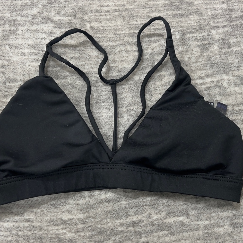 Victoria's Secret Black Sports Bra with Triangle Cups